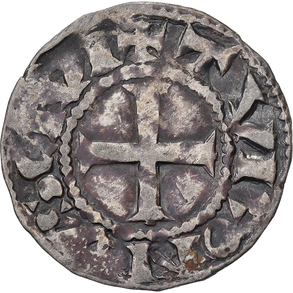 Abbey of Saint-Martin de Tours, Touraine, Denier, 12th-13th Centuries, Billon