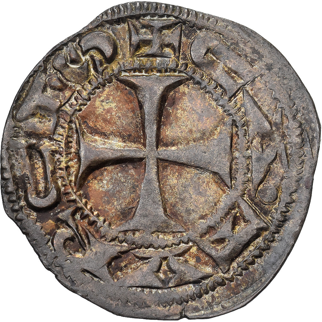 Bishopric of Cahors, Denier, Siglo XIII, Vellón, EBC, Boudeau:782