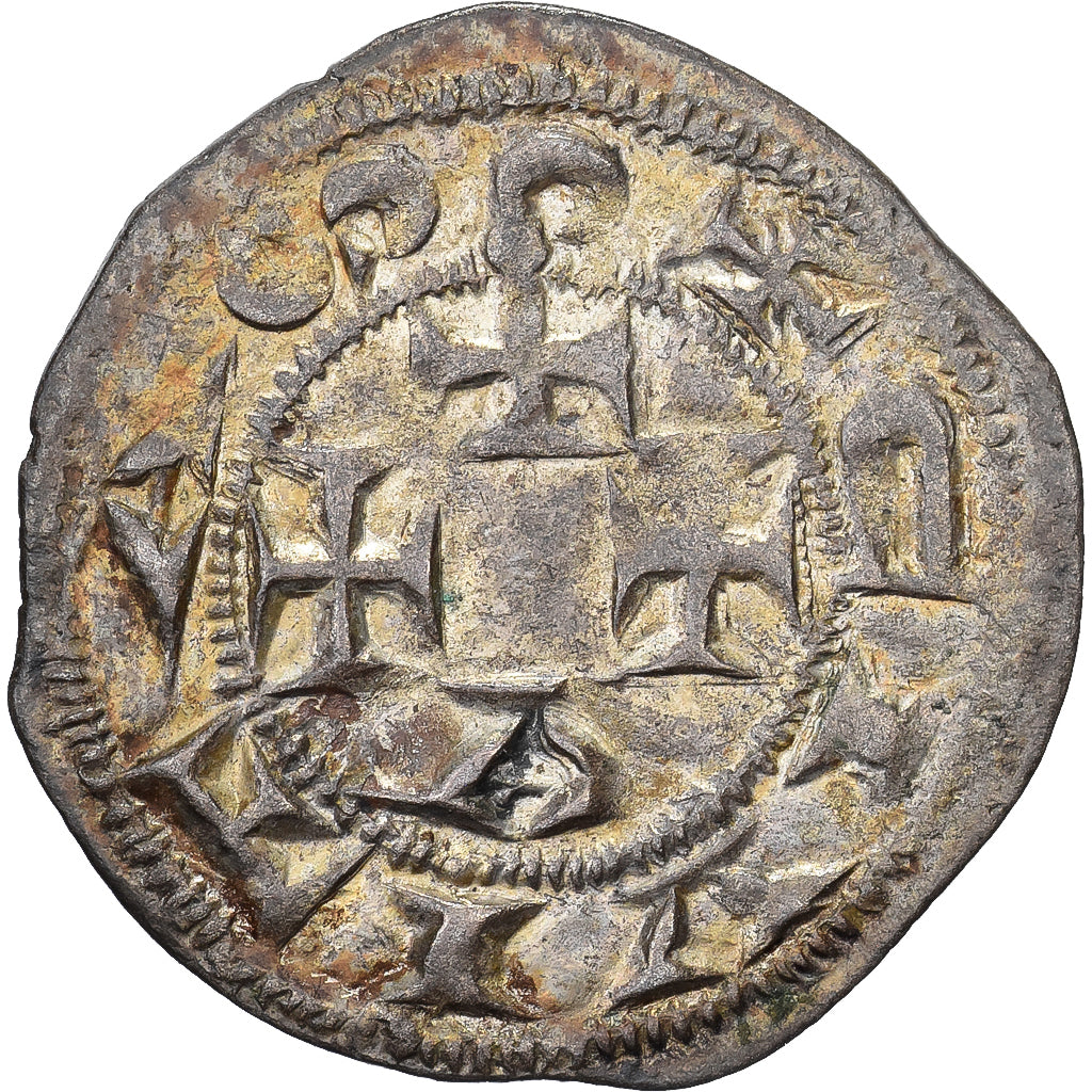 Bishopric of Cahors, Denier, Siglo XIII, Vellón, EBC, Boudeau:782