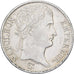 Francia, Napoleon I, 5 Francs, 1809, Bordeaux, Argento, BB, Gadoury:583