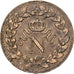 Frankrijk, Napoleon I, 1 Décime, 1815, Strasbourg, Bronzen, ZF, Gadoury:195e