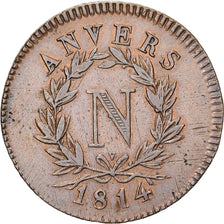 France, Napoléon Ier, 5 Centimes, Obsidionale, 1814, Anvers, Monnaie de Siège