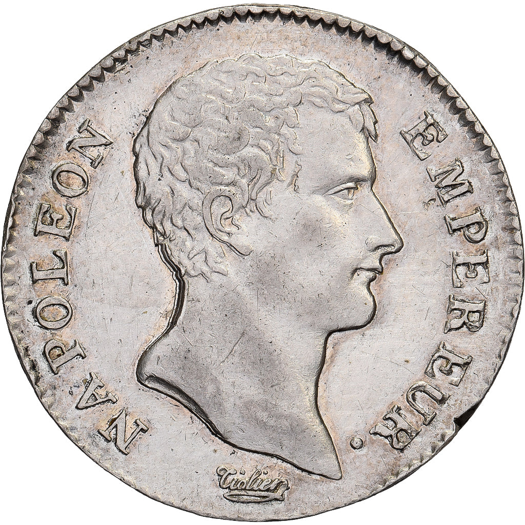 Frankreich, Napoleon I, 1 Franc, AN 13, Paris, Silber, SS+, Gadoury:443