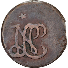 INDIE ORIENTALI OLANDESI, Java, Louis Napoleon I, 1 Duit, 1811, Rame, MB