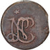 INDIE ORIENTALI OLANDESI, Java, Louis Napoleon I, 1 Duit, 1811, Rame, MB