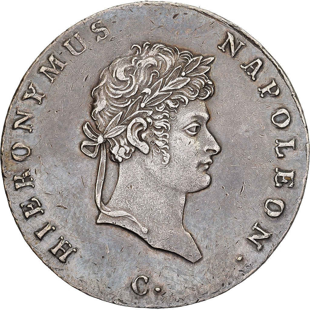 Royaume de Westphalie, Jérôme Bonaparte, 2/3 Thaler, Gulden, 1811, Clausthal
