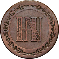 Kingdom of Westphalia, Hieronymus Napoleon, 3 Centimes, 1809, Cassel, Kupfer, SS