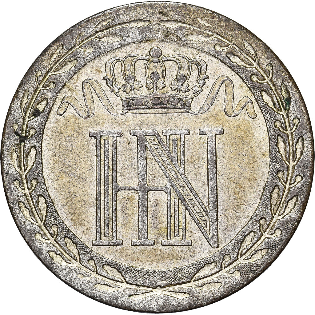 Kingdom of Westphalia, Jérôme Bonaparte, 20 Centimes, 1812, Cassel, Billon