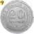 Frankreich, 20 Centimes, Merley, 1889, Paris, Pattern, Nickel, PCGS, SP64
