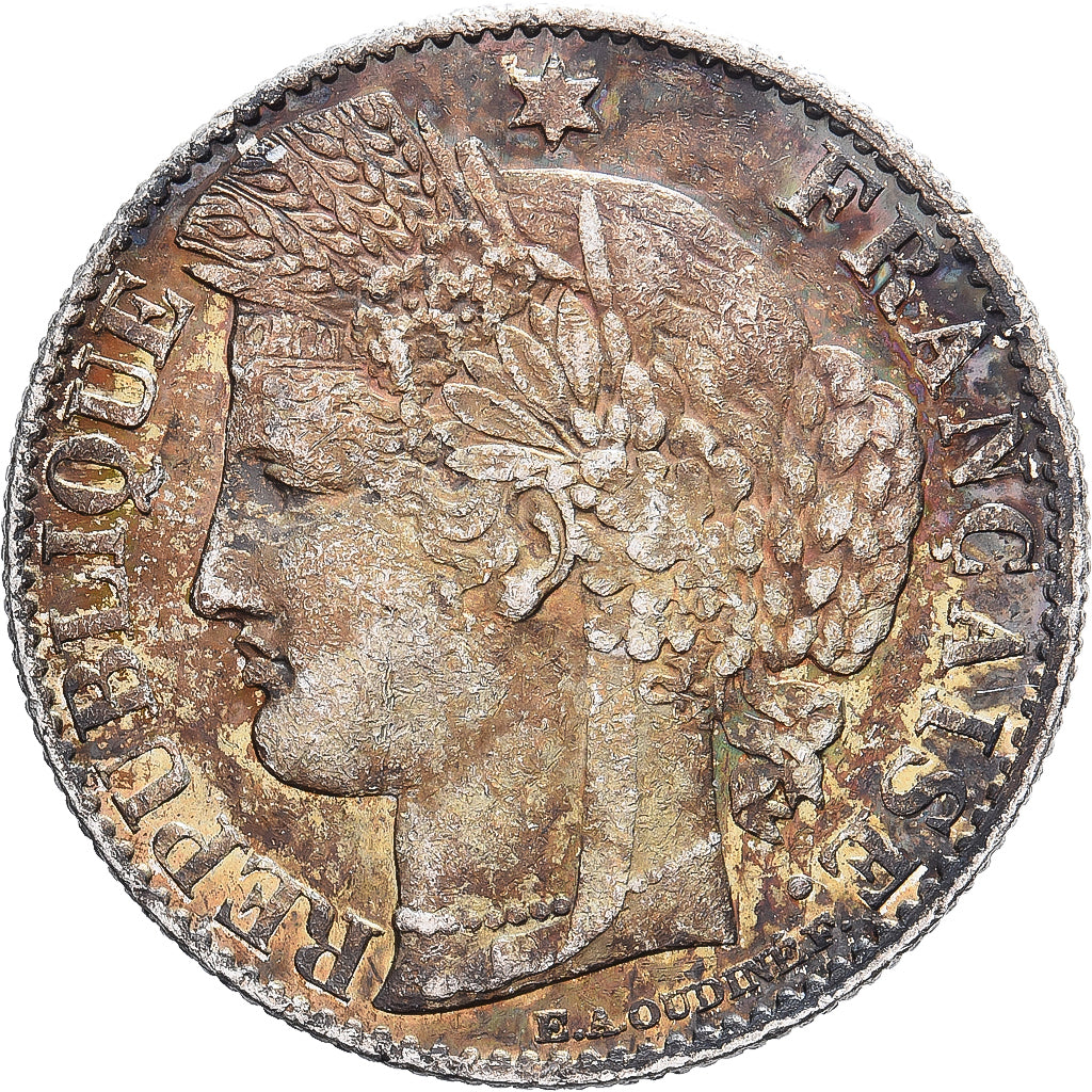 France, 50 Centimes, Cérès, 18-- (1896), Paris, Épreuve, Argent, TTB+