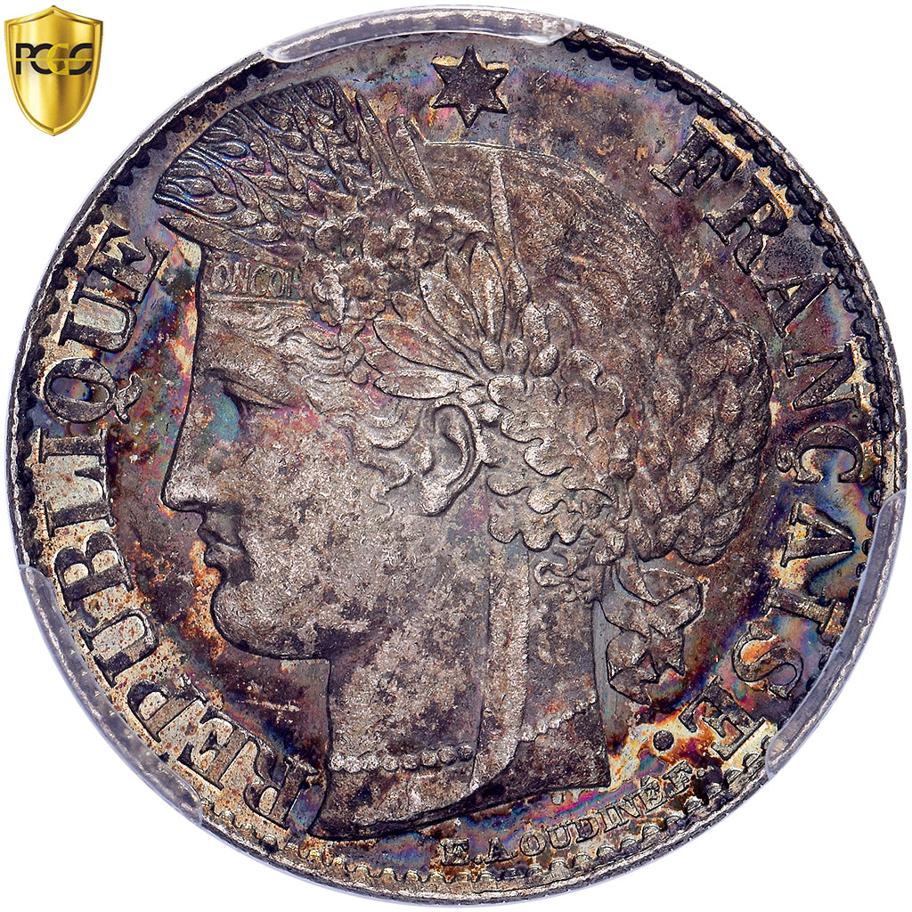 France, 50 Centimes, Cérès, 18-- (1896), Paris, Épreuve, Argent, SUP+