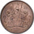 Saint Helena, 1/2 Penny, 1821, Copper, AU(55-58)