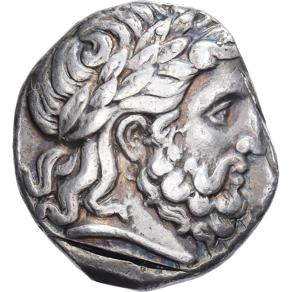 Kingdom of Macedonia, Philip II, Tetradrachm, c. 355-348 BC, Amphipolis, Plata