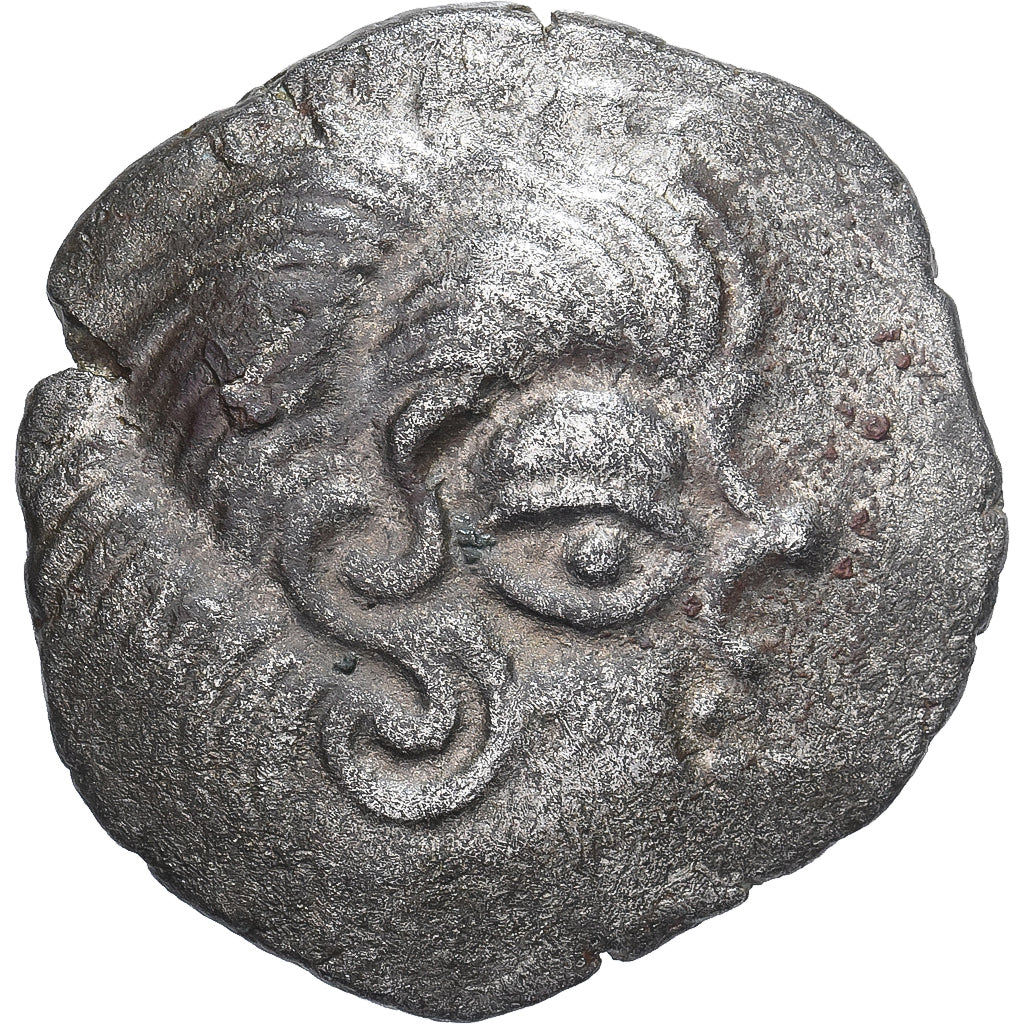 Coriosolites, Stater, ca. 80-50 BC, Billon, PR, Delestrée:2335
