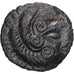 Coriosolites, Statère, ca. 80-50 BC, Billon, TTB+, Latour:6634, Delestrée:2338