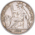 Frans Indo-China, 50 Cent, 1936, Paris, Zilver, ZF+