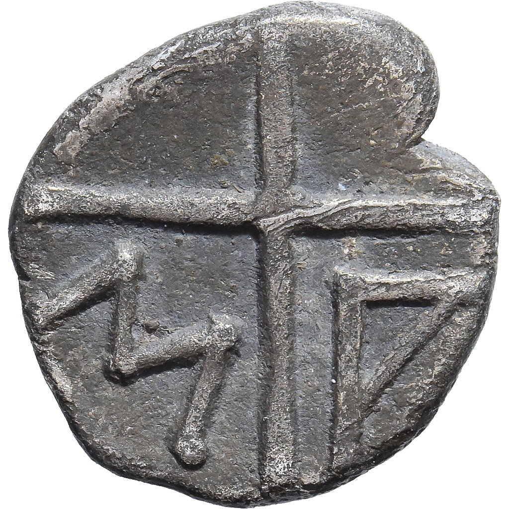 Gaul, Obol, 2nd-1st centuries BC, Massalia, Argento, MB+