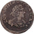 França, Louis XIII, Double Tournois, 1637, Axe Loire-Rhône, Cobre, VF(30-35)