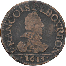 Principato di Château-Regnault, François de Bourbon-Conti, Liard, 1613, Rame