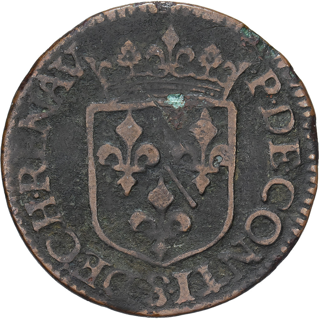 Principato di Château-Regnault, François de Bourbon-Conti, Liard, 1613, Rame