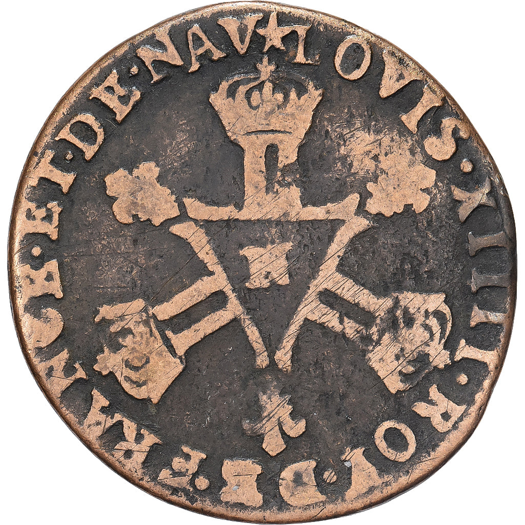 France, Louis XIV, Six deniers dits 