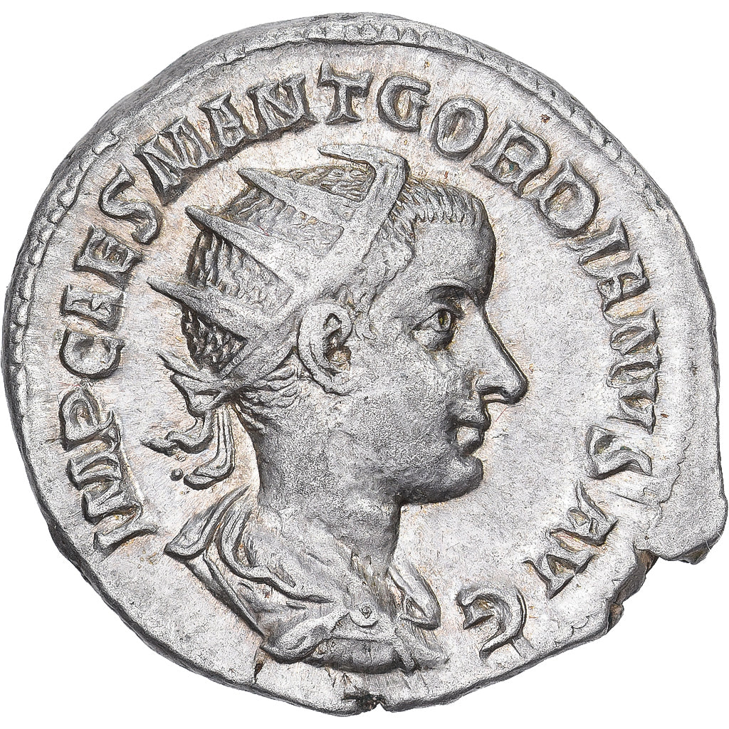 Gordian III, Antoninianus, 238-239, Rome, Silver, AU(55-58), RIC:5