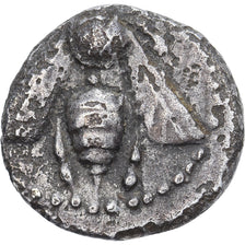 Ionia, Diobol, ca. 390-325 BC, Ephesos, Silver, EF(40-45)