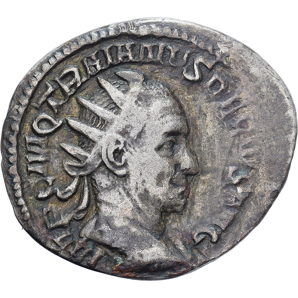 Trajan Decius, Antoninianus, 249-251, Rome, Biglione, MB+, RIC:12
