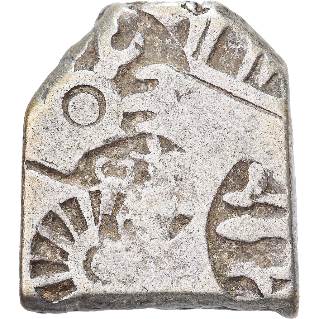 Maurya Empire, Karshapana, 3rd-2nd century BC, Srebro, EF(40-45)