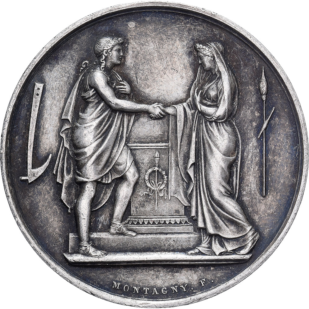 França, Token, Mariage, Religion, n.d., Prata, AU(55-58)