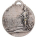 Frankrijk, Medaille, Liberatum, Victoire de la France, 1919, Silvered Brass