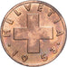 Schweiz, 2 Rappen, 1953, Bern, Bronze, STGL