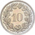 Schweiz, 10 Rappen, 1953, Bern, Prooflike, Kupfer-Nickel, STGL