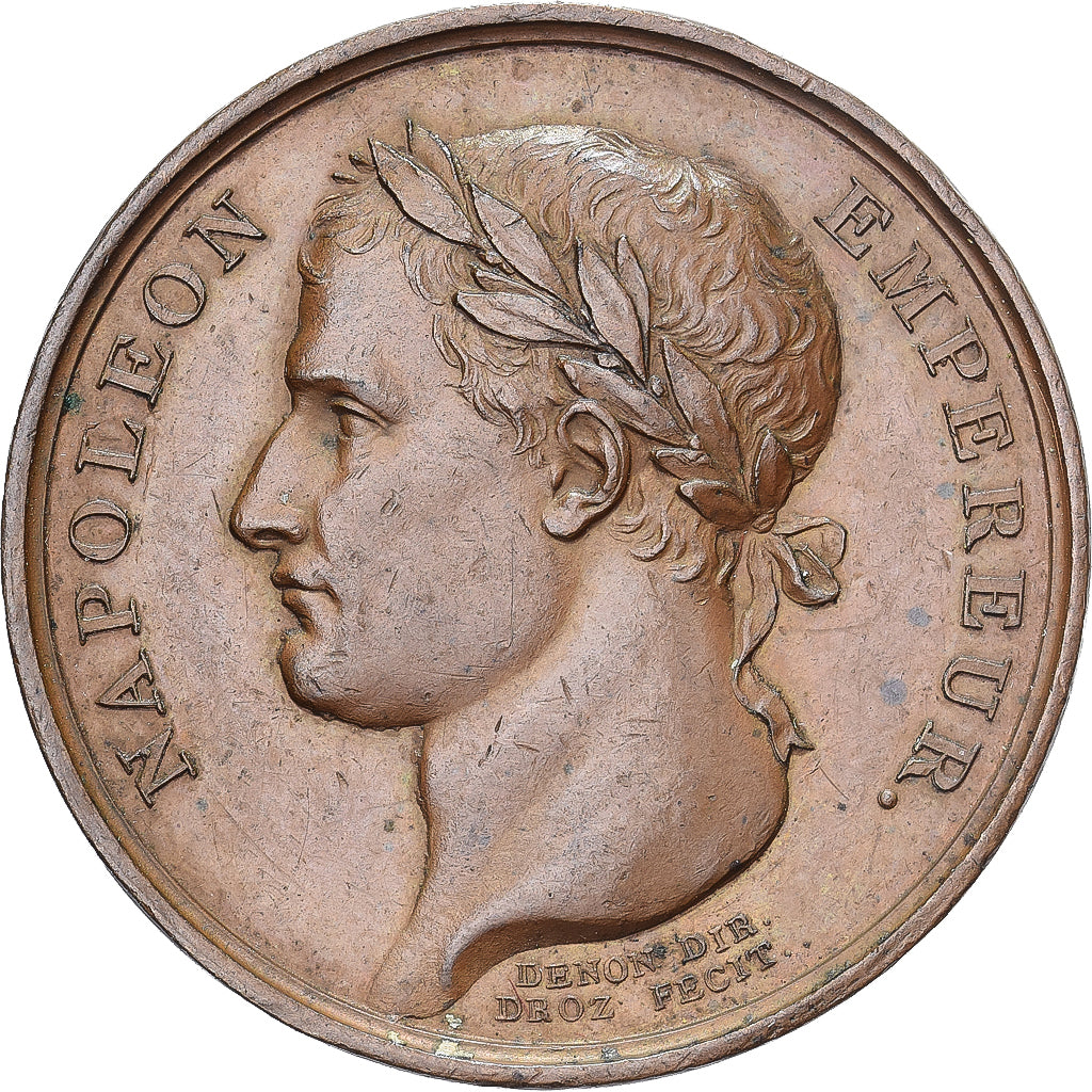 Frankreich, betaalpenning, Battle of Marengo, Tomb of Desaix, 1805, Kupfer, VZ+