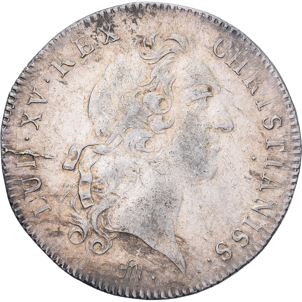 França, Token, Luís XV, Académie Royale des Sciences, n.d. (1747), Prata