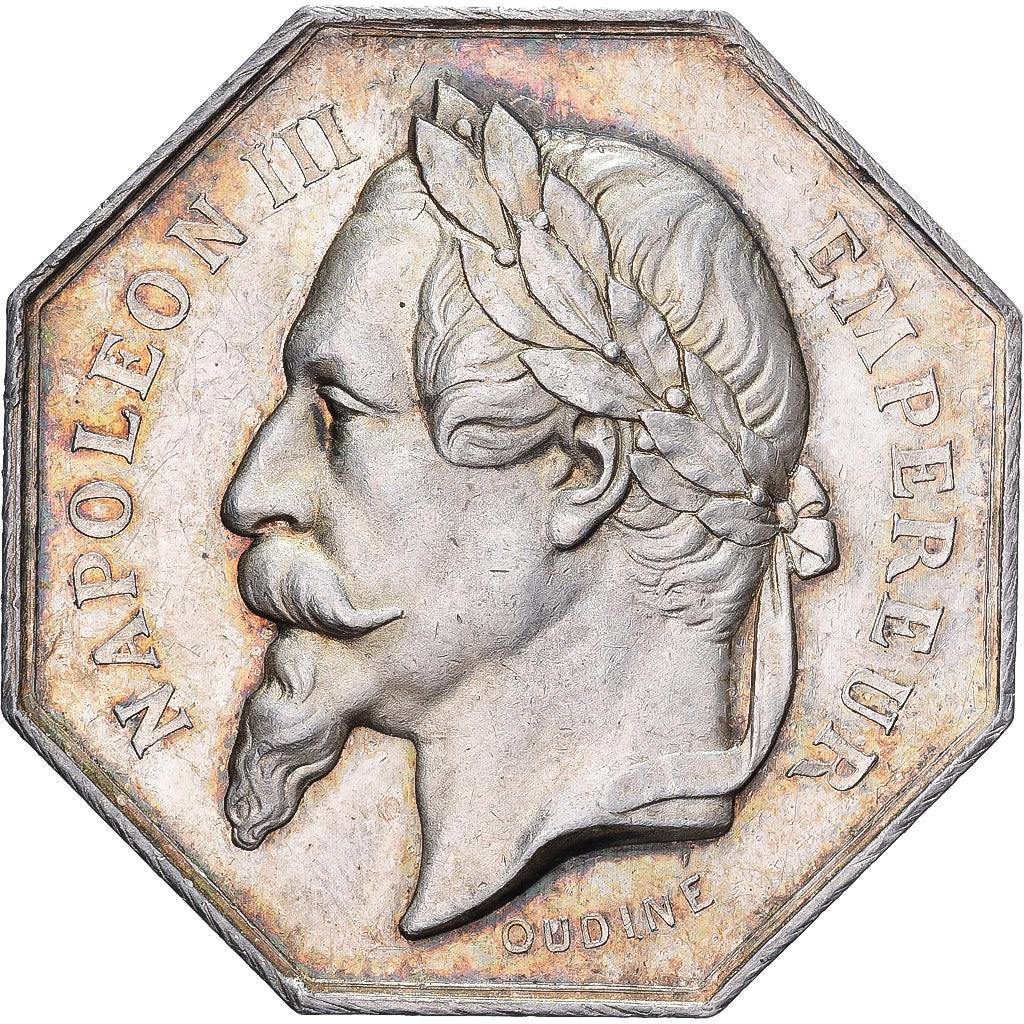 Francia, ficha, Napoléon III, Arrondissement de Sceaux, n.d., Argento, SPL