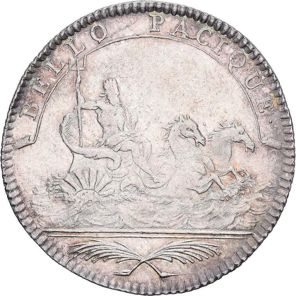 France, Jeton, Louis XVI, Colonies françaises de l'Amérique, n.d., Argent