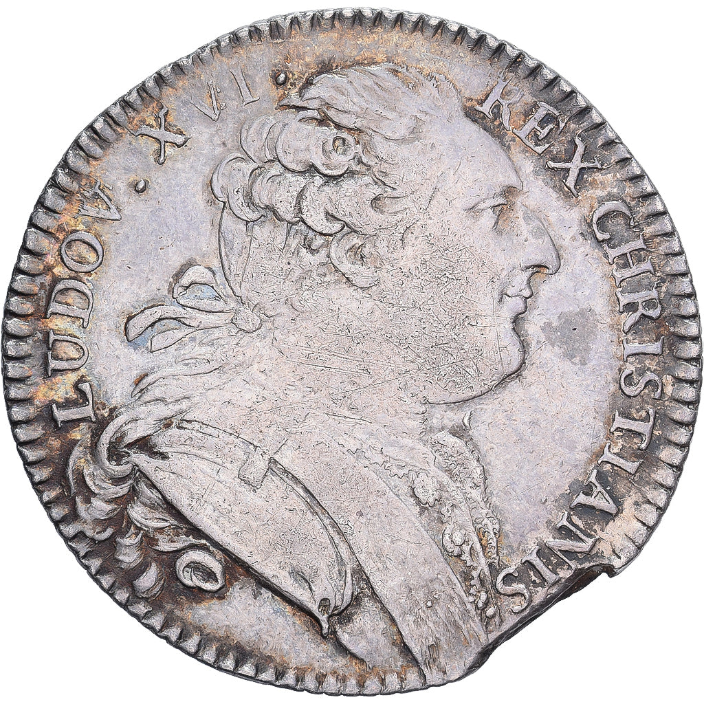 Frankrijk, Token, Louis XVI, Courtiers royaux de Bordeaux, 1768, Zilver, ZF+
