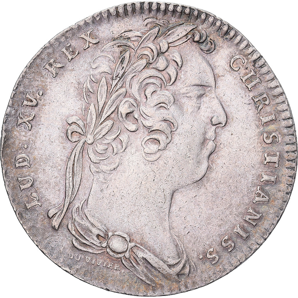 Francia, ficha, Louis XV, Chambre de Commerce de Bayonne, (1733), Argento, SPL-