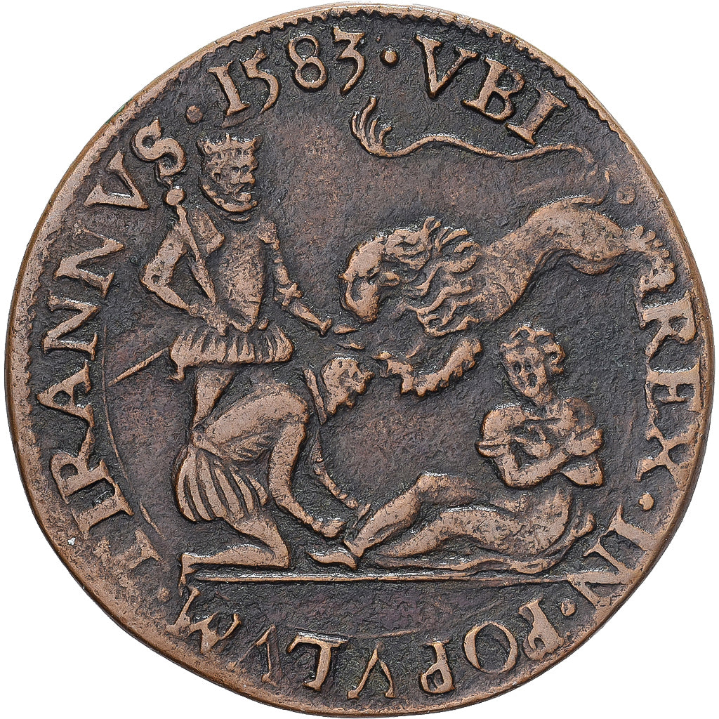 Paesi Bassi, ficha, Repudiation of the Duke of Anjou, 1583, Rame, BB+