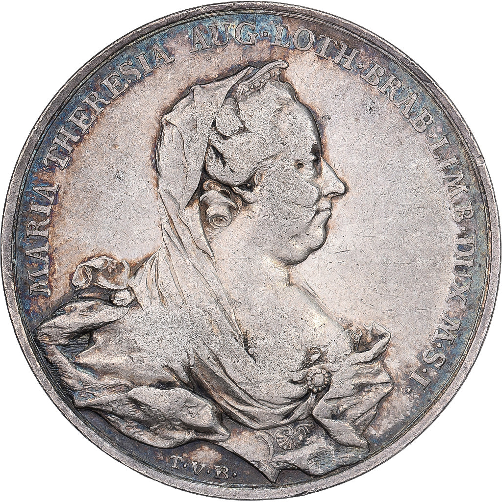 PAÍSES BAJOS AUSTRIACOS, zeton, Maria Theresia, Palace of the Council of