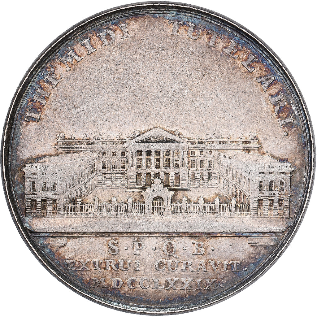 PAÍSES BAJOS AUSTRIACOS, zeton, Maria Theresia, Palace of the Council of