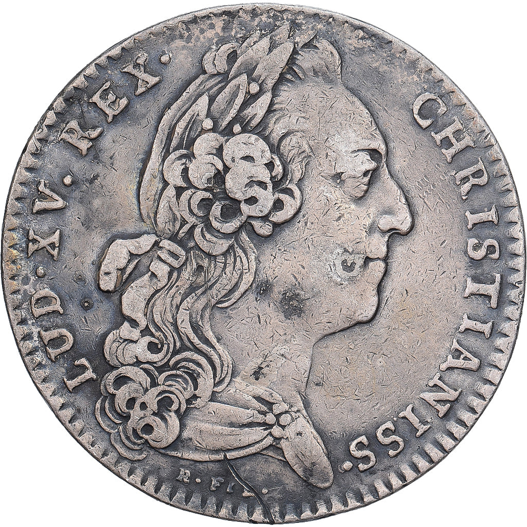 Frankreich, betaalpenning, Louis XV, Communauté des Fondeurs, 1763, Silber, SS