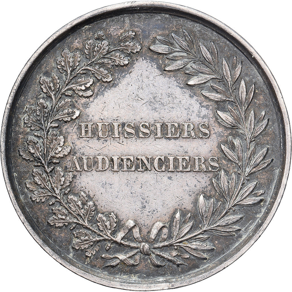 França, Token, Huissiers Audienciers, Paris, n.d., Prata, Roquelay, AU(55-58)