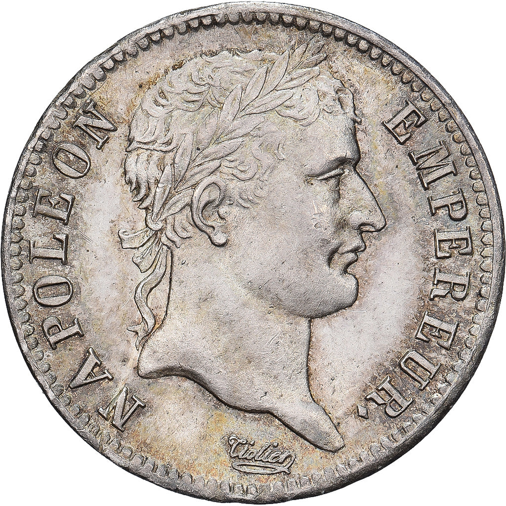 Frankreich, Napoleon I, 1 Franc, 1813, Paris, Silber, UNZ, Gadoury:447