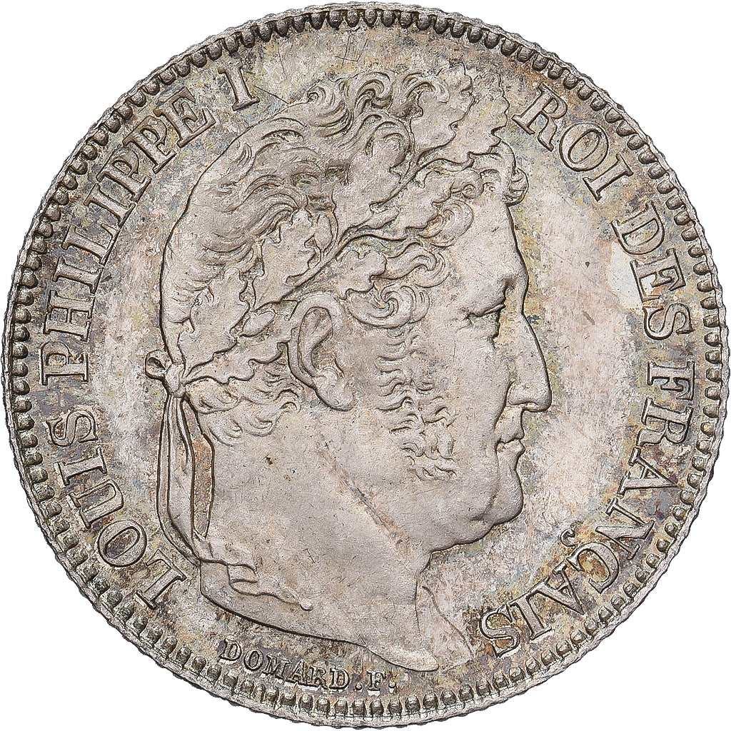 Frankreich, Louis Philippe I, 1 Franc, 1845, Rouen, Silber, UNZ