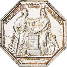 France, Token, Banque de France, An VIII, Silver, MS(63)