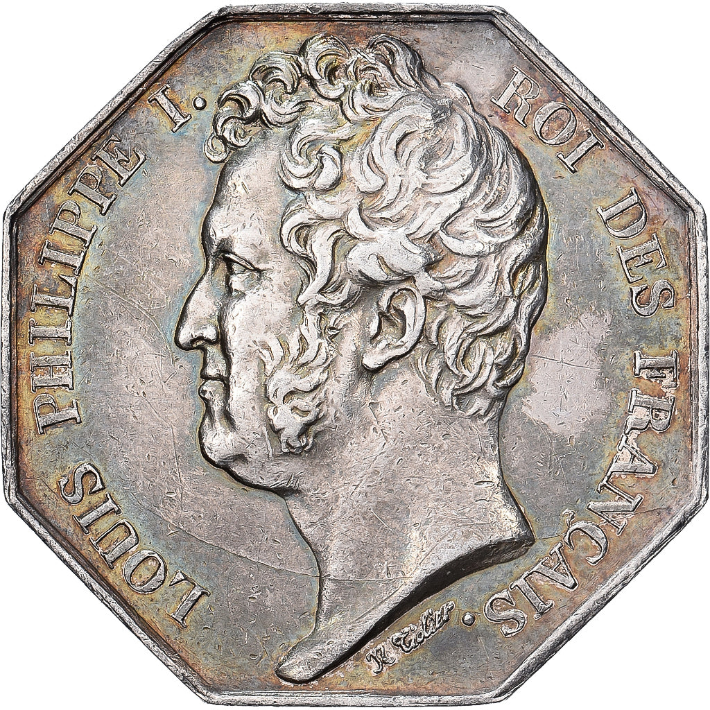 Francia, zeton, Louis Philippe I, Chambre de Commerce, Havre de Grace, n.d.