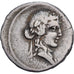 Titia, Denarius, 90 BC, Rome, Srebro, VF(30-35), Crawford:341/2