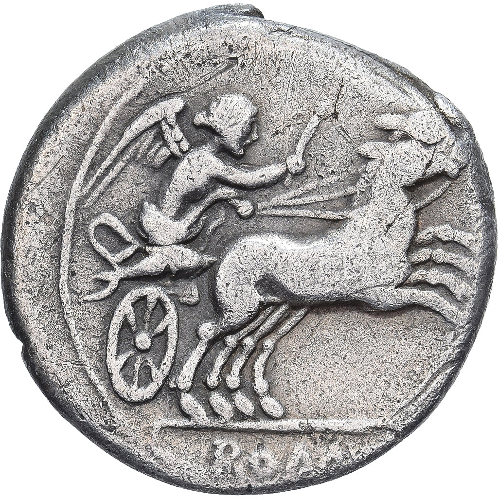 Anonymous, Denarius, 157-156 BC, Rome, Srebro, VF(30-35), Crawford:197/1